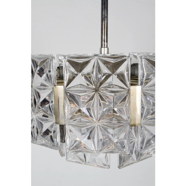 Kinkeldey Mid-Century Chandelier from Kinkeldey For Sale - Image 4 of 13