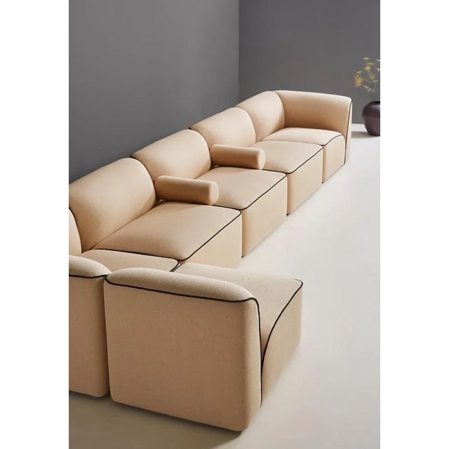 Flora Armrest Cushions by Yonoh, Set of 2 For Sale - Image 4 of 5