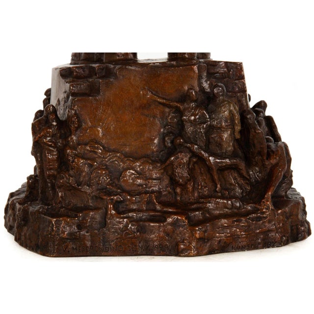 Rare American Bronze Sculpture of Prison Reformer Thomas Mott Osborne For Sale - Image 18 of 18