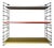 Vintage Tomado Rack in Metal, 1960s For Sale