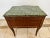 1900s Antique French Small Bombe Commode with Green Marble Brass Ormolu For Sale - Image 11 of 11