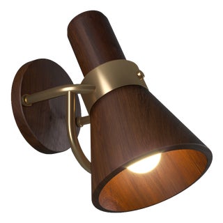 Humphry Wall Lamp by Wood Tailors Club For Sale