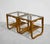 Light, airy, and effortlessly chic, this set of two vintage Palm Beach side tables brings timeless coastal style and...