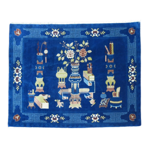 Zabihi Collection Vintage Chinese Rug