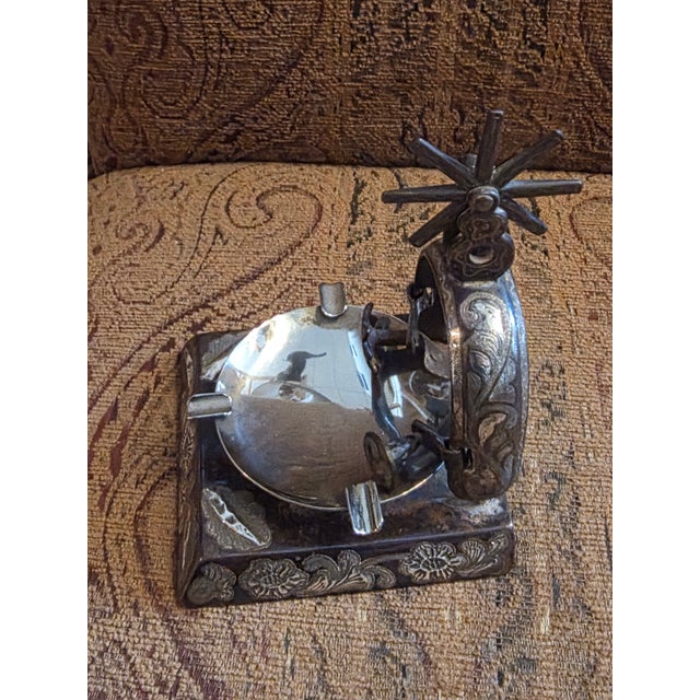 Cowboy Western Style Spur Ashtray For Sale - Image 10 of 10