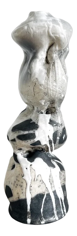 Raku Vase #01 by Anna Demidova