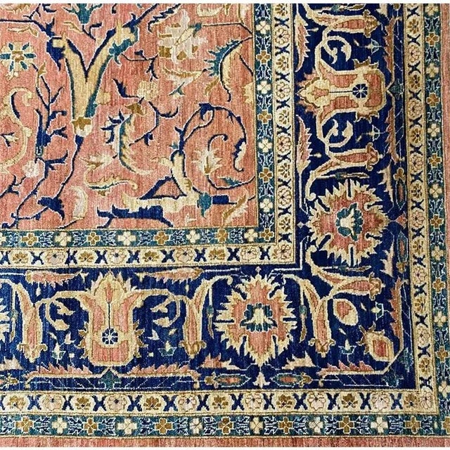 Textile Handwoven Serapi Style Area Rug 9’0″ X 11’3″ For Sale - Image 7 of 10