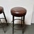 Berman Rosetti Bon Bon Swivel Barstools, Pair For Sale - Image 12 of 12