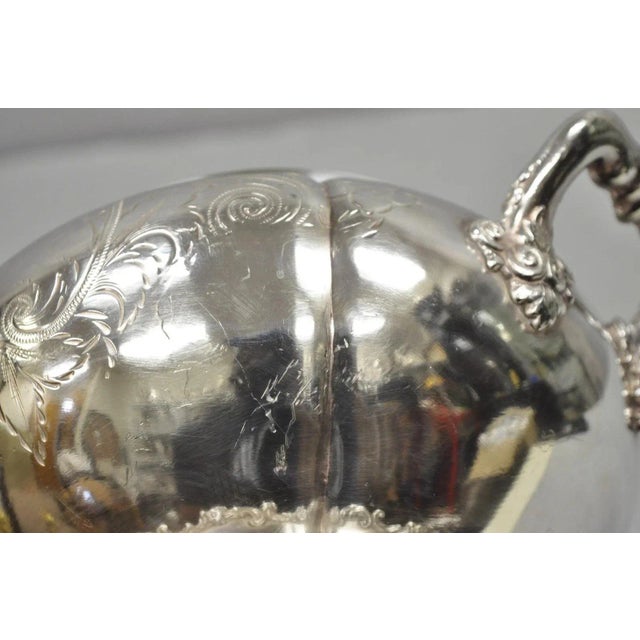 Antique Victorian Silver Plated Lidded Soup Tureen by Riverton Silver Co. For Sale - Image 9 of 12