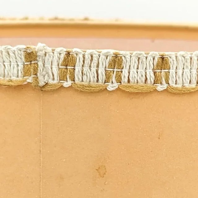 1960s Raymor Bitossi Style Small Hand Painted Italian Ceramic Table Lamp With Drum Shade For Sale - Image 12 of 12