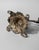 Metal Vintage Art Deco Bronze Candleholder with Ornate Details, 1910s For Sale - Image 7 of 11