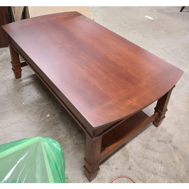 Thomasville Furniture Bridges 2.0 Newbridge Cherry Rectangular Cocktail