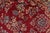 Kerman Rug 9’1” X 14’7” Red Wool Vintage Traditional Hand-Knotted Carpet For Sale - Image 11 of 15