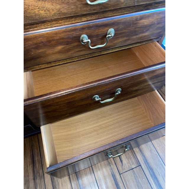 1960s Mahogany Henkle Harris Dresser For Sale In Pittsburgh - Image 6 of 9