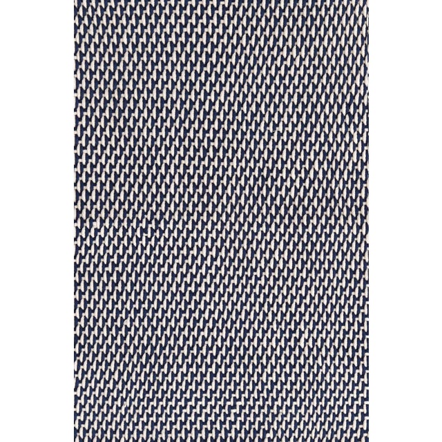 Dash & Albert by Annie Selke Two-Tone Rope Navy/Ivory Indoor/Outdoor Rug, 4' x 6' For Sale In Boston - Image 6 of 6