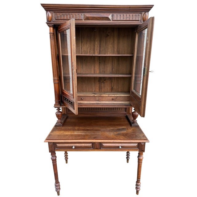 Late 19th Century Napoleon III Notary's Library Office, 1880 For Sale - Image 5 of 14