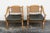 Lenoir Mid Century Hollywood Regency Side Chairs a Pair For Sale - Image 13 of 13