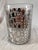 Contemporary Beautiful Clear, Cylindrical Vase With Embossed Chrome Alligator Print For Sale - Image 3 of 8