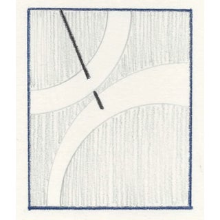 1990s Charles Dudley Mid-Century Style Drawing For Sale