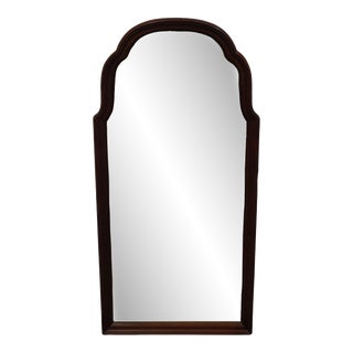 Ethan Allen Georgian Court Solid Cherry Traditional Style 23" Dresser / Wall Mirror 11-5120 - 225 Vintage Finish For Sale