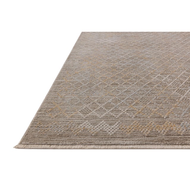 Contemporary Amber Lewis x Loloi Cali Taupe / Multi 3'-6" x 5'-6" Accent Rug For Sale - Image 3 of 4