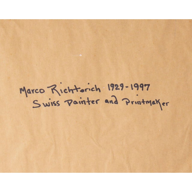 Abstract Lithograph Print by Marco Richterich For Sale - Image 9 of 9