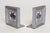 Folk art bookends used for decoration in the Alrose Chemical Company offices (Providence, RI, circa early 1940s). Gray...