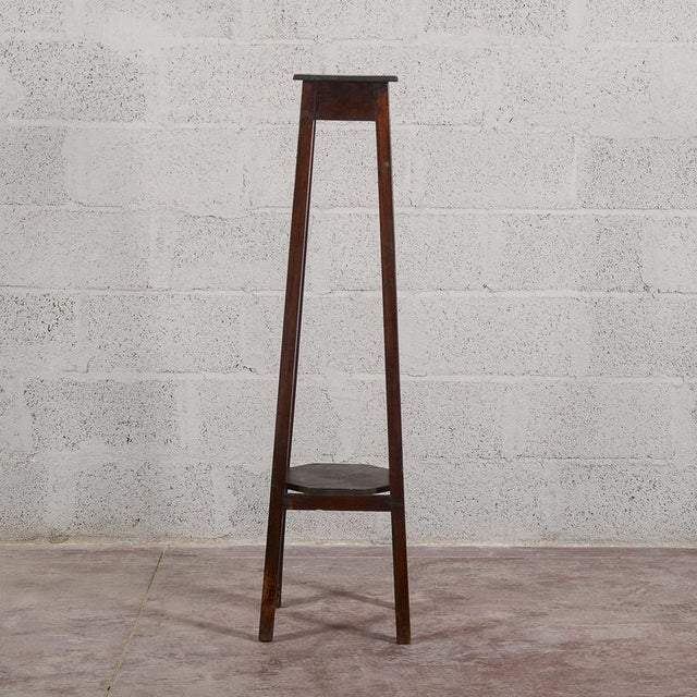 19th Century Fir Wood Plant Stand For Sale - Image 6 of 13
