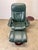 1960s Vintage Leather Ekornes “Consul” Stressless Lounge Chair Recliner in Hunter Green For Sale - Image 5 of 12