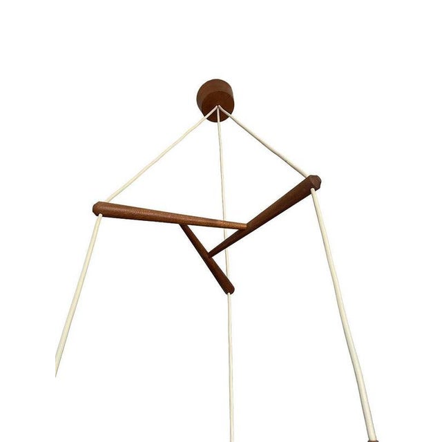 Vintage Scandinavian Pendant Lamp For Sale - Image 4 of 7