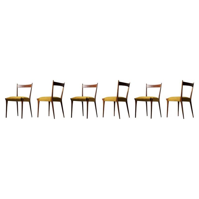 Model S11 Dining Chairs attributed to Alfred Hendrickx for Belform, 1950s, Set of 8 For Sale - Image 17 of 17