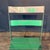 Rustic Weathered Green Bistro Chairs With Original Paint For Sale - Image 3 of 12