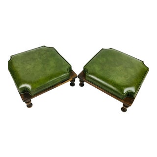 Ethan Allen Stackable Ottomans - a Pair For Sale