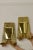 Gold Art Nouveau Brass Sconces, Set of 2 For Sale - Image 8 of 11