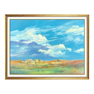 Blue Sky, Orange Mesa, Tom Perkinson For Sale