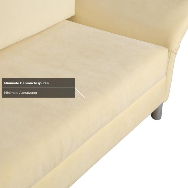 Maya 2-Seater Sofa in Beige Upholstery from Franz Fertig For Sale - Image 14 of 18