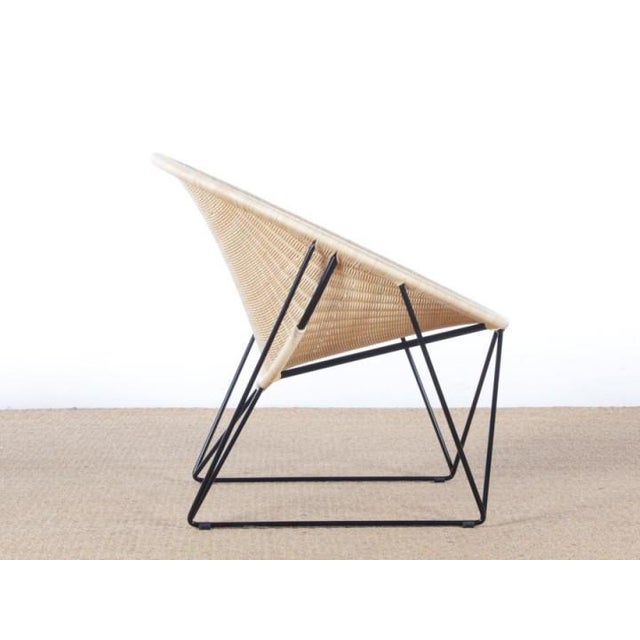 1960s C317 Lounge Chair attributed to Yuzuru Yamakawa, 1960s For Sale - Image 5 of 12