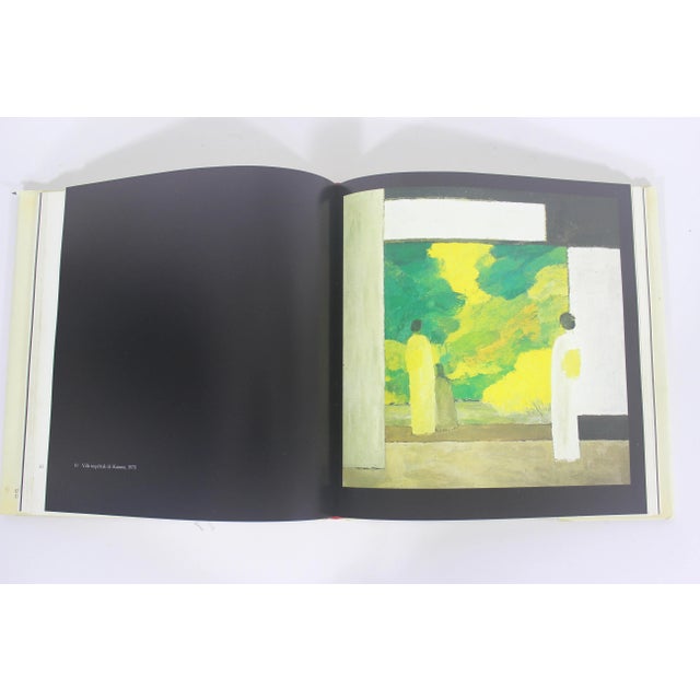 1980s 1981 Cathelin Art Book Linen Hardcover Hard Cover With Dust Jacket Gift for Him Her Art Lover, Bookshelf Styling French For Sale - Image 5 of 10