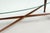 Assymetrical Coffee Table with Glass Storage and Cross Leg Details, 1960s For Sale - Image 10 of 14