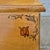 19th Century Antique Yellow Painted Victorian Ladies Slant Front Oak Secretary Desk For Sale - Image 4 of 14