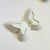 White Ceramic Butterfly Tray For Sale - Image 9 of 12