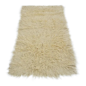 Vintage Turkish Tülü Shag Rug