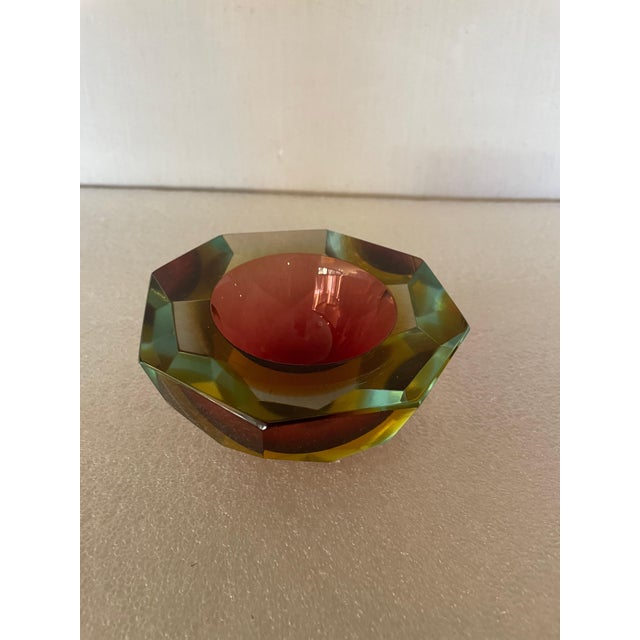 Vintage Vide Poche in Glass, 1960s For Sale - Image 6 of 6