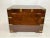 Wood Teak and Brass Campaign Trunk For Sale - Image 7 of 10
