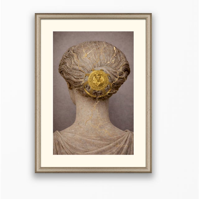 Atelier Aria Lumae the Athena Triptych Faces of Returning Light Fine Art Gallery Board Three Piece Set For Sale - Image 11 of 18