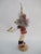 Hopi Native American White Wolf Dancing Kachina Doll Statue Figurine Signed For Sale - Image 4 of 6