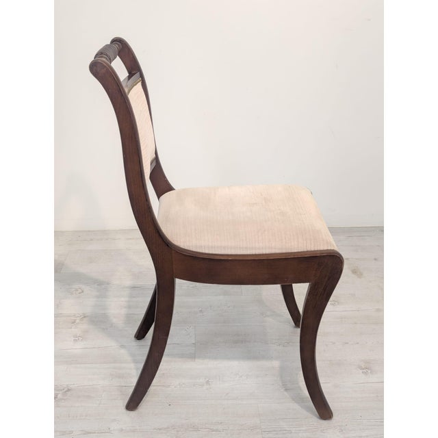 1970s Empire Style Chair, 1975 For Sale - Image 5 of 16