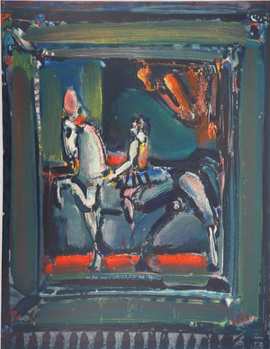 Georges Rouault, L'écuyère, Lithograph