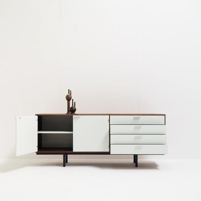 Mid-Century Modern Sideboar in Wengé Woodd by Cees Braakman for Pastoe, 1960s For Sale - Image 3 of 10