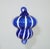 1990s Art Glass Christmas Holiday Ornaments Including Thames Glass, Set of 3 For Sale - Image 5 of 10